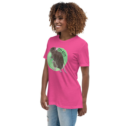 City Kitty T-Shirt (Women's Relaxed T-Shirt)
