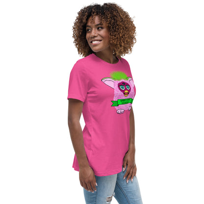 Furby - Where's Your God Now? Women's Relaxed T-Shirt