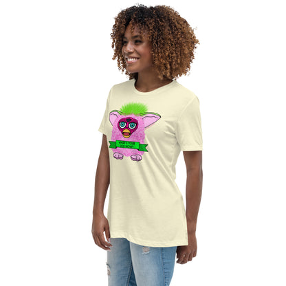 Furby - Where's Your God Now? Women's Relaxed T-Shirt