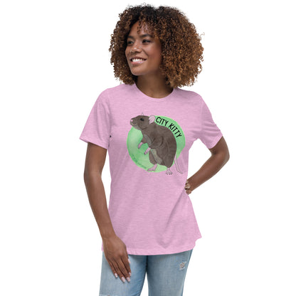 City Kitty T-Shirt (Women's Relaxed T-Shirt)