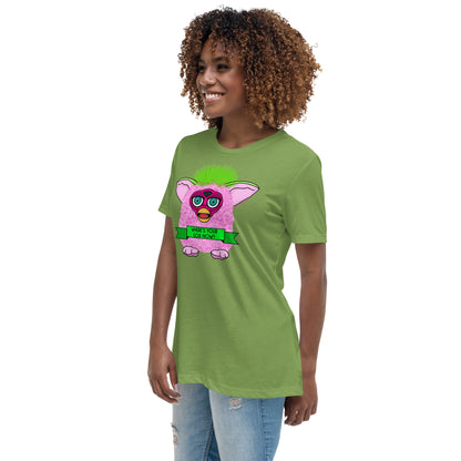 Furby - Where's Your God Now? Women's Relaxed T-Shirt