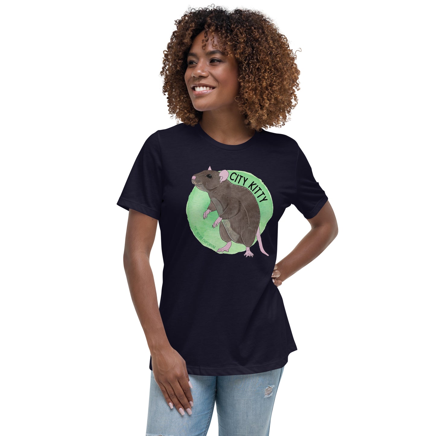 City Kitty T-Shirt (Women's Relaxed T-Shirt)