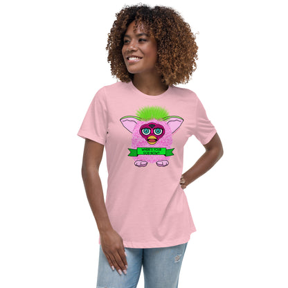 Furby - Where's Your God Now? Women's Relaxed T-Shirt
