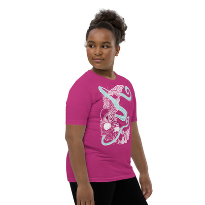 Mushroom Moon Magic Youth Short Sleeve T-Shirt