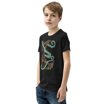 Earthy Mushroom Magic Youth Short Sleeve T-Shirt