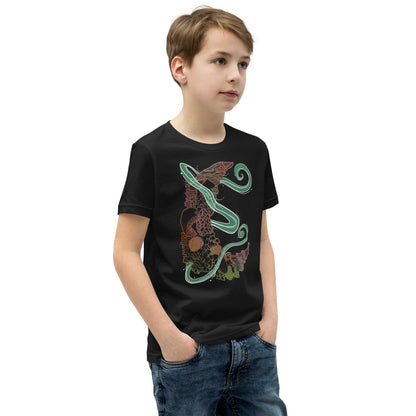Earthy Mushroom Magic Youth Short Sleeve T-Shirt