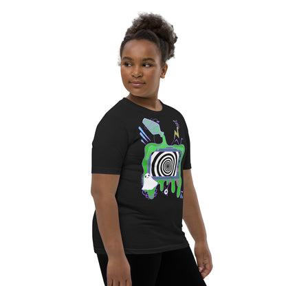 Spooky TV Youth Short Sleeve T-Shirt
