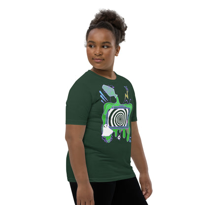 Spooky TV Youth Short Sleeve T-Shirt