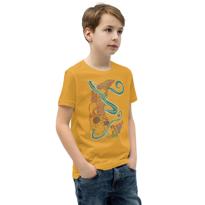 Earthy Mushroom Magic Youth Short Sleeve T-Shirt