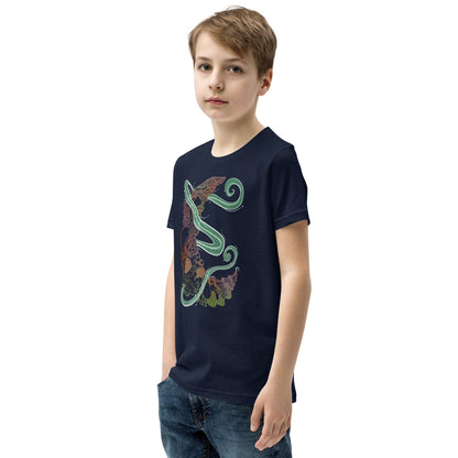 Earthy Mushroom Magic Youth Short Sleeve T-Shirt
