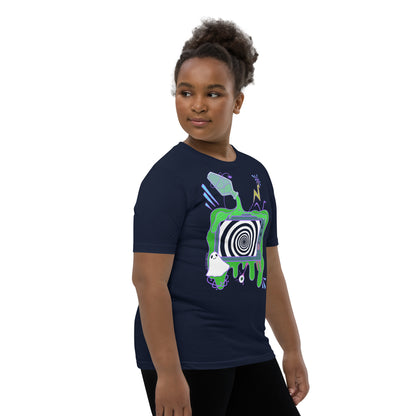 Spooky TV Youth Short Sleeve T-Shirt