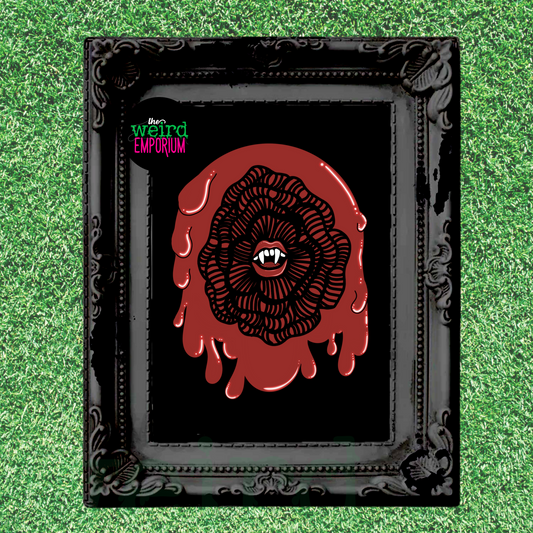 Vamp Teeth Print