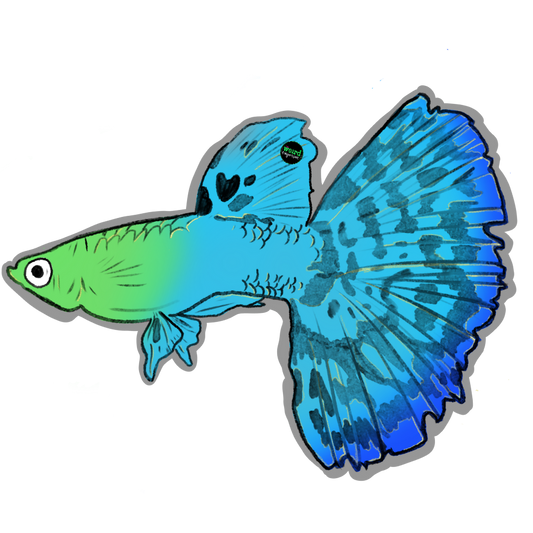 Guppy Sticker