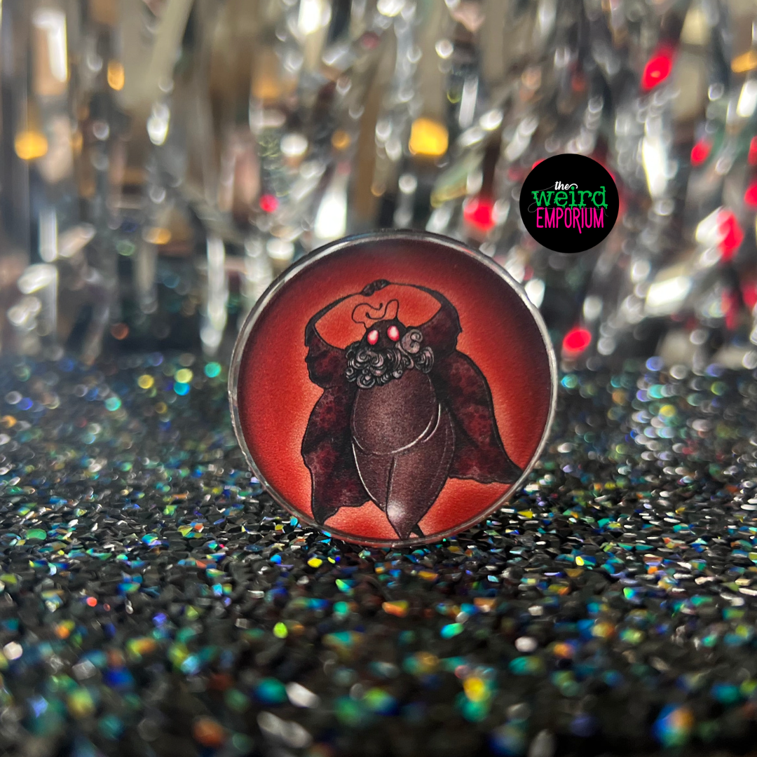 Dancing Mothman Pin