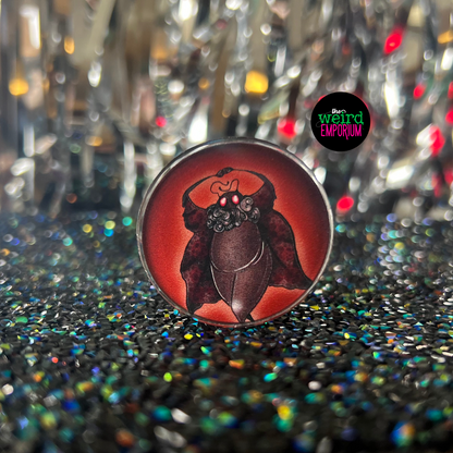 Dancing Mothman Pin