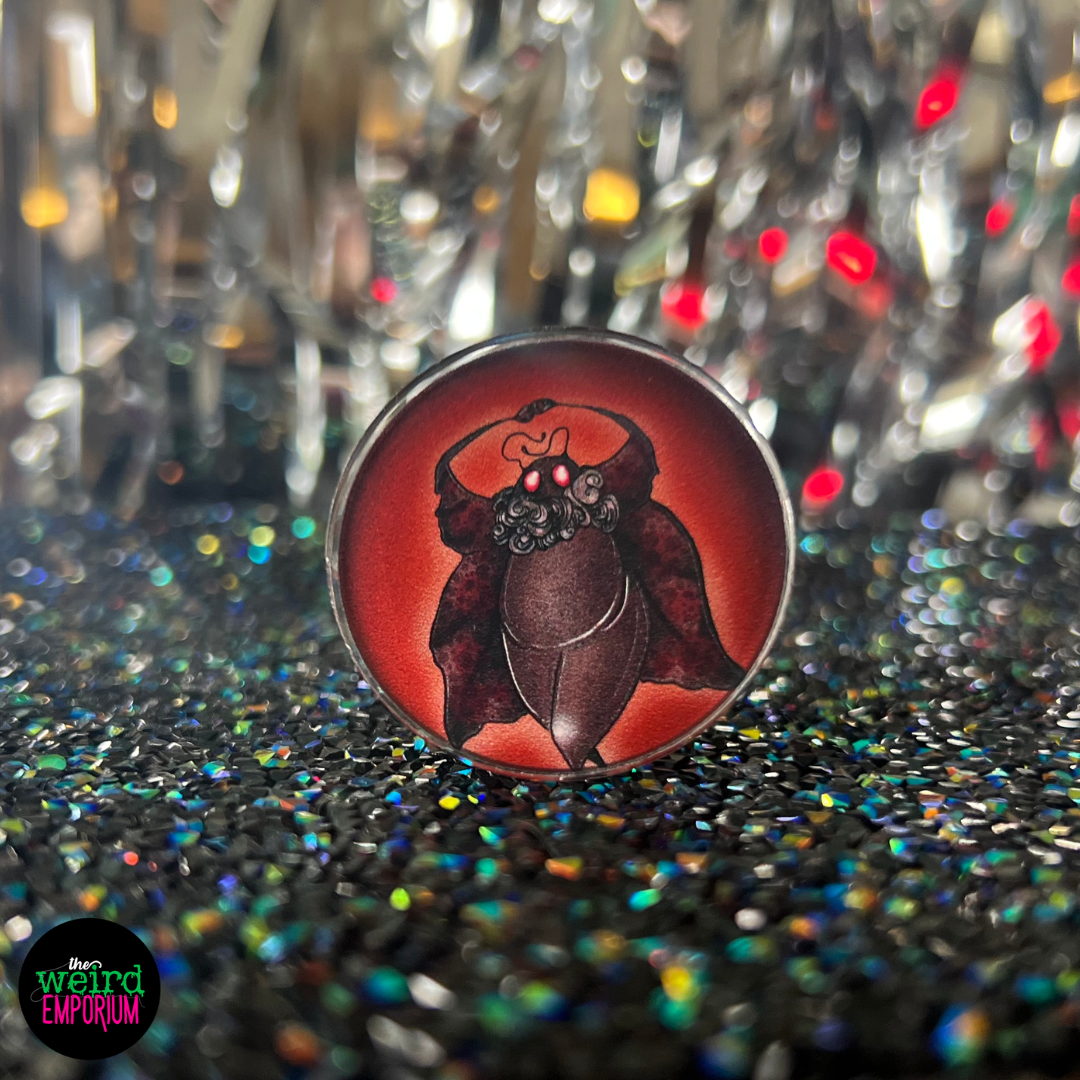 Dancing Mothman Pin