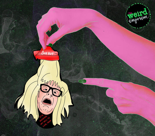 Garth Wayne’s World Sticker