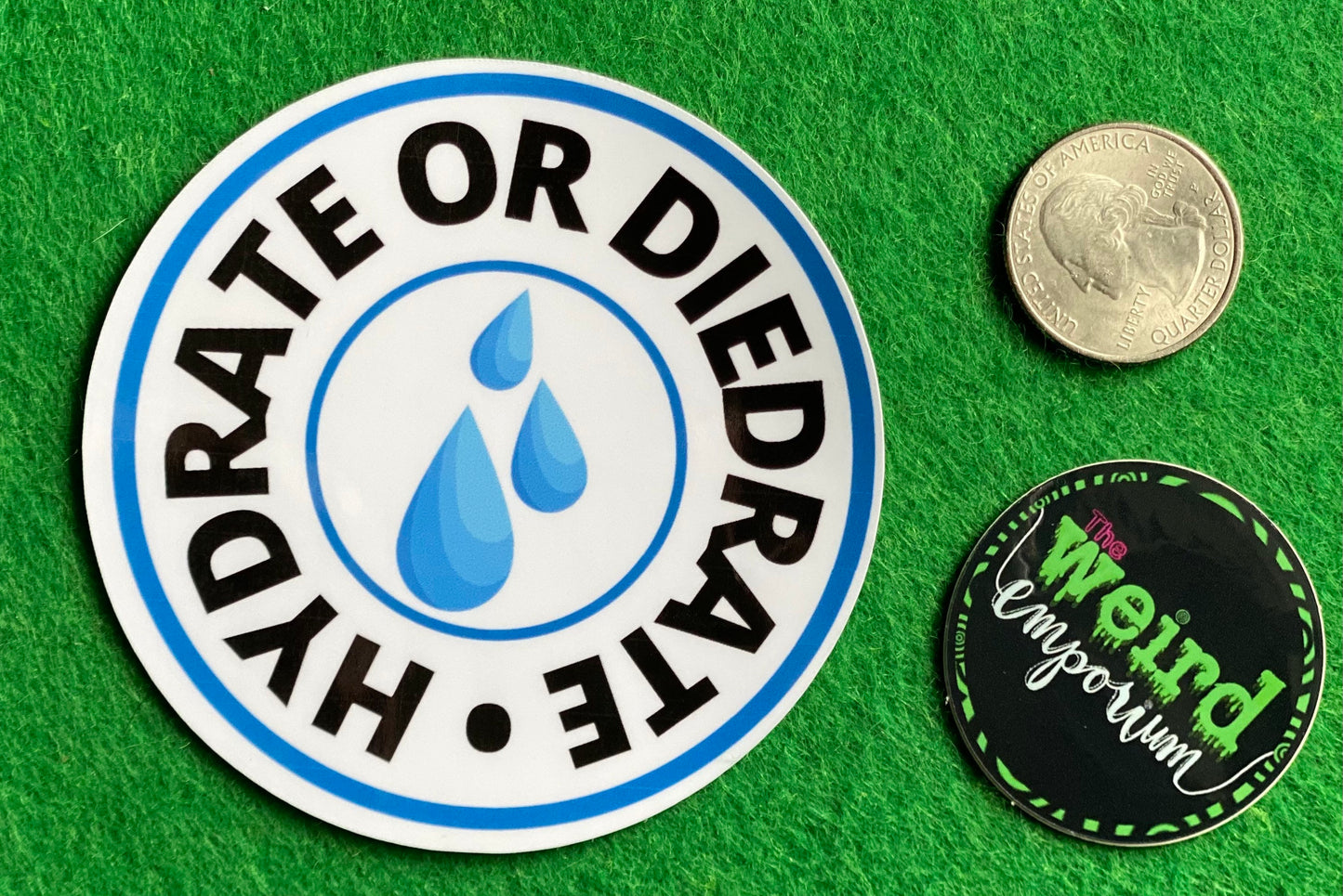 Hydrate or Diedrate Sticker