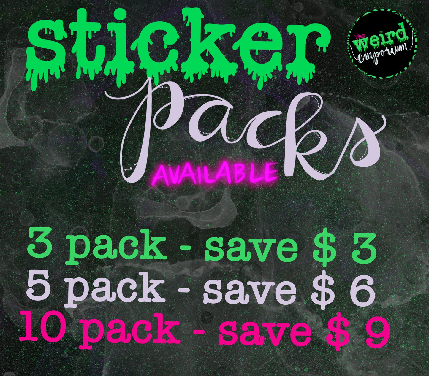 Hydrate or Diedrate Sticker