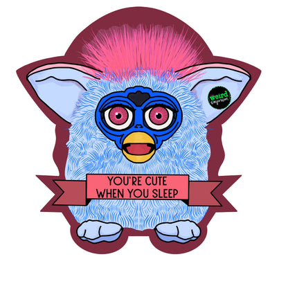 4 Furby Sticker Pack