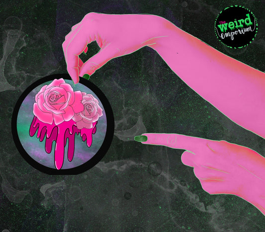 Melted Rose Sticker
