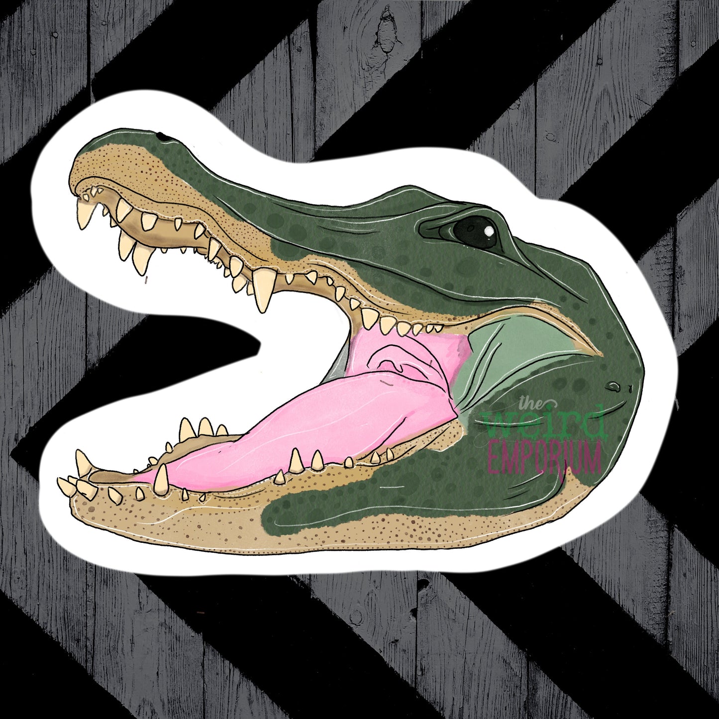 Alligator Sticker
