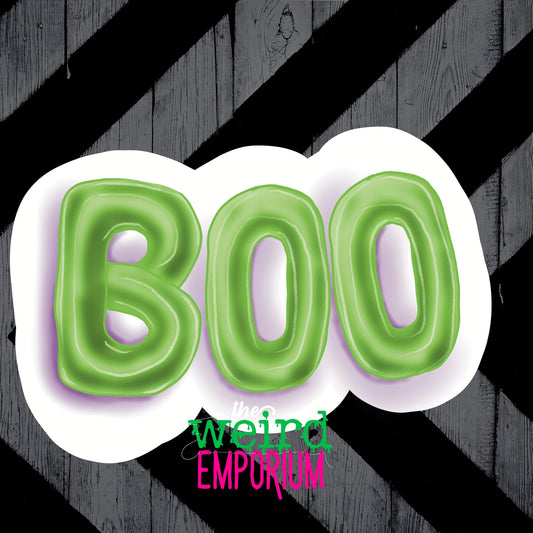 Boo Sticker