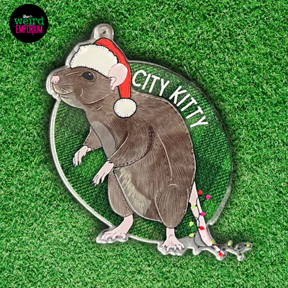 City Kitty Ornament