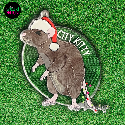 City Kitty Ornament