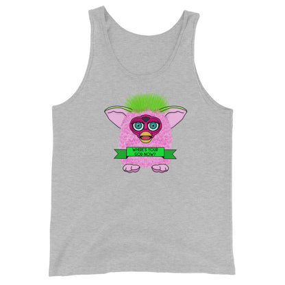Where's Your God Now Furby Tank