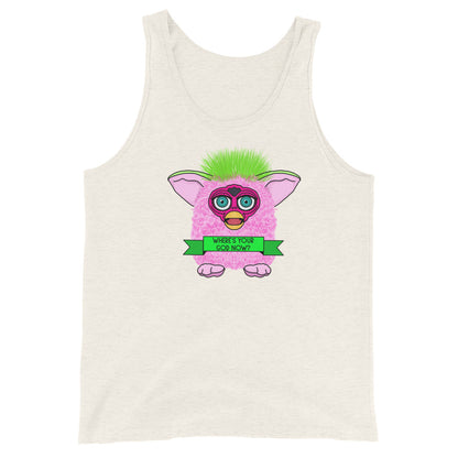Where's Your God Now Furby Tank