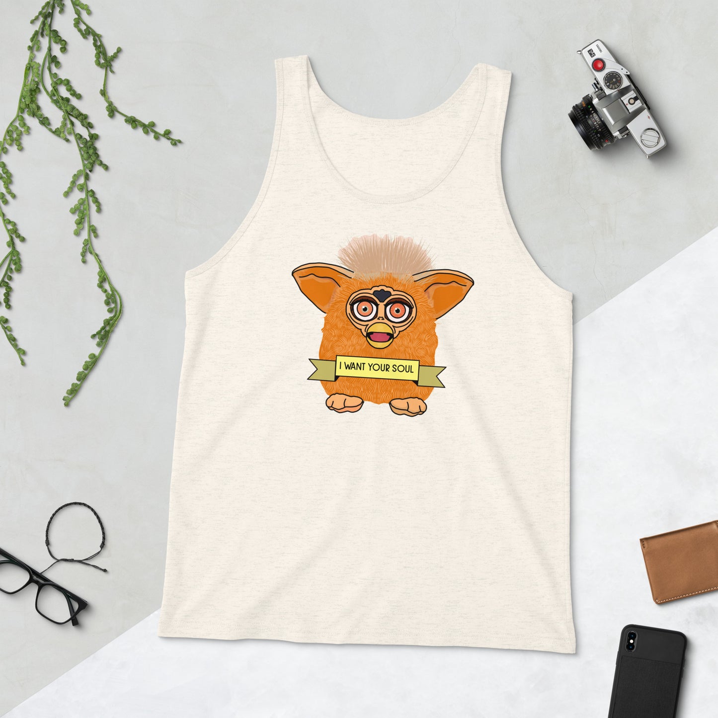 I want your soul Furby Tank