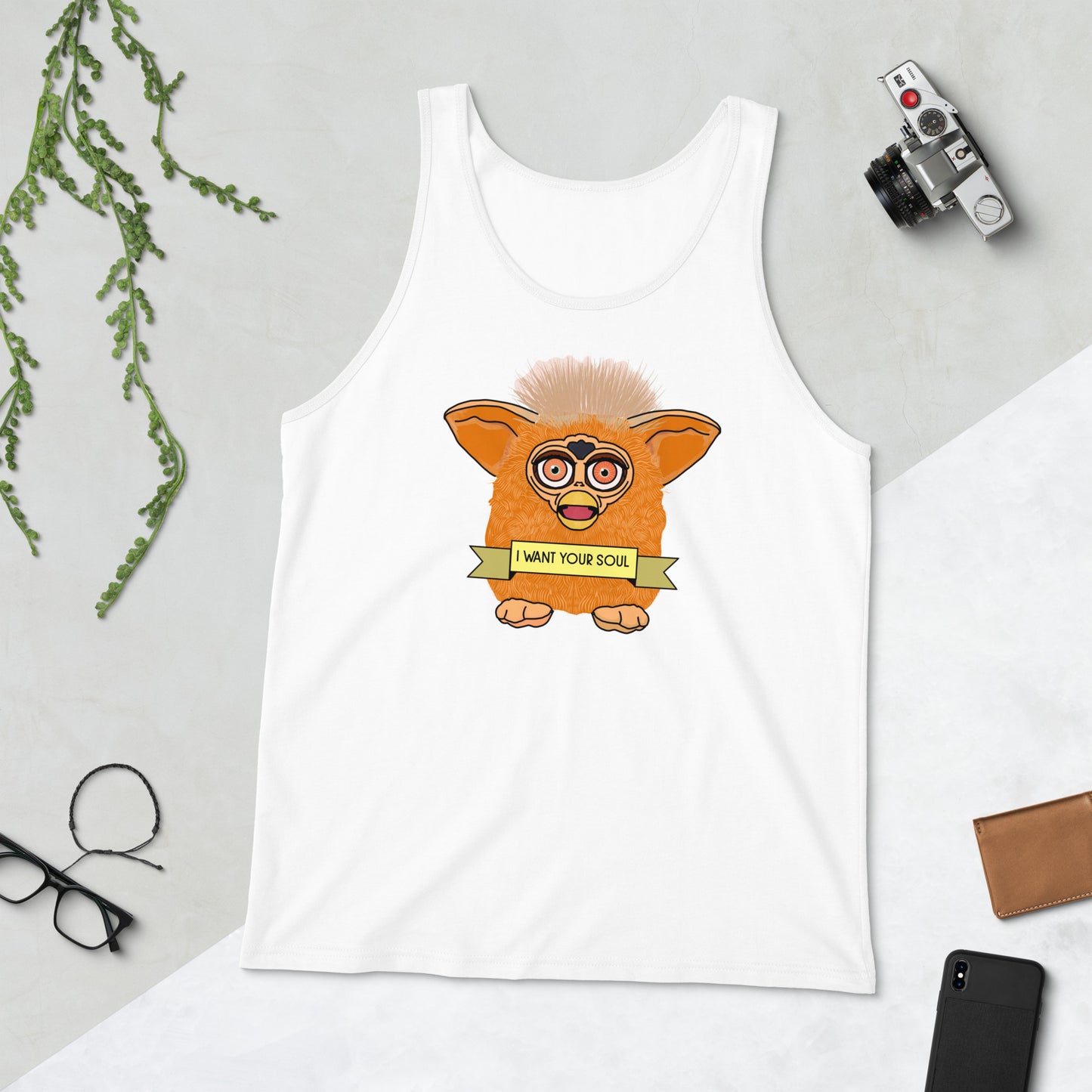 I want your soul Furby Tank