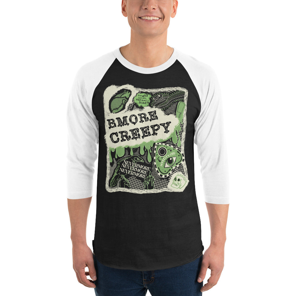 Bmore Creepy Baseball Tee / Raglan
