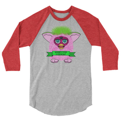 Furby - Where's your God now? Baseball Tee / Raglan