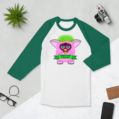 Furby - Where's your God now? Baseball Tee / Raglan