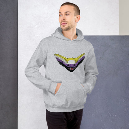 Non-Binary Bat Hoodie