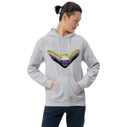 Non-Binary Bat Hoodie
